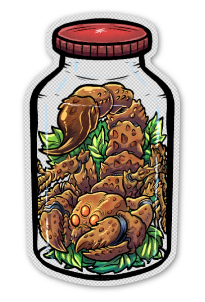 Sticker Scorpion in a Jar