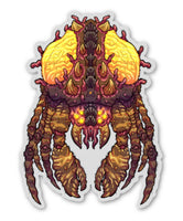 Sticker Starcraft Zerg Overlord